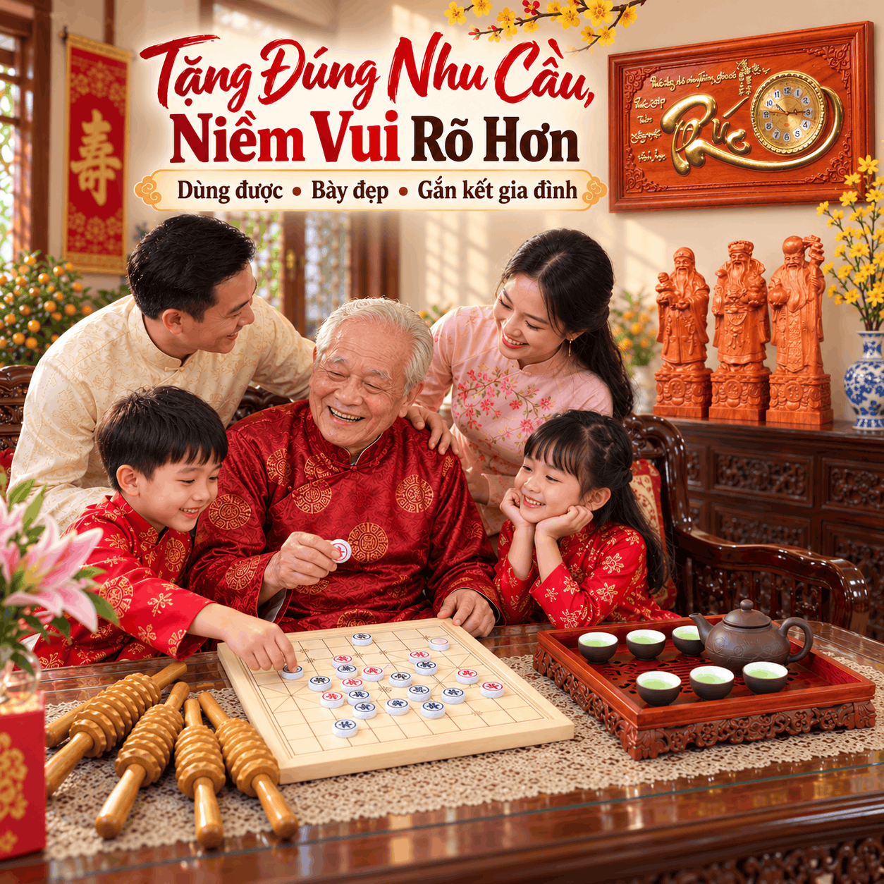 Qu&agrave; tặng mừng thọ 80 tuổi - Lựa chọn qu&agrave; tặng &yacute; nghĩa v&agrave; trọn vẹn