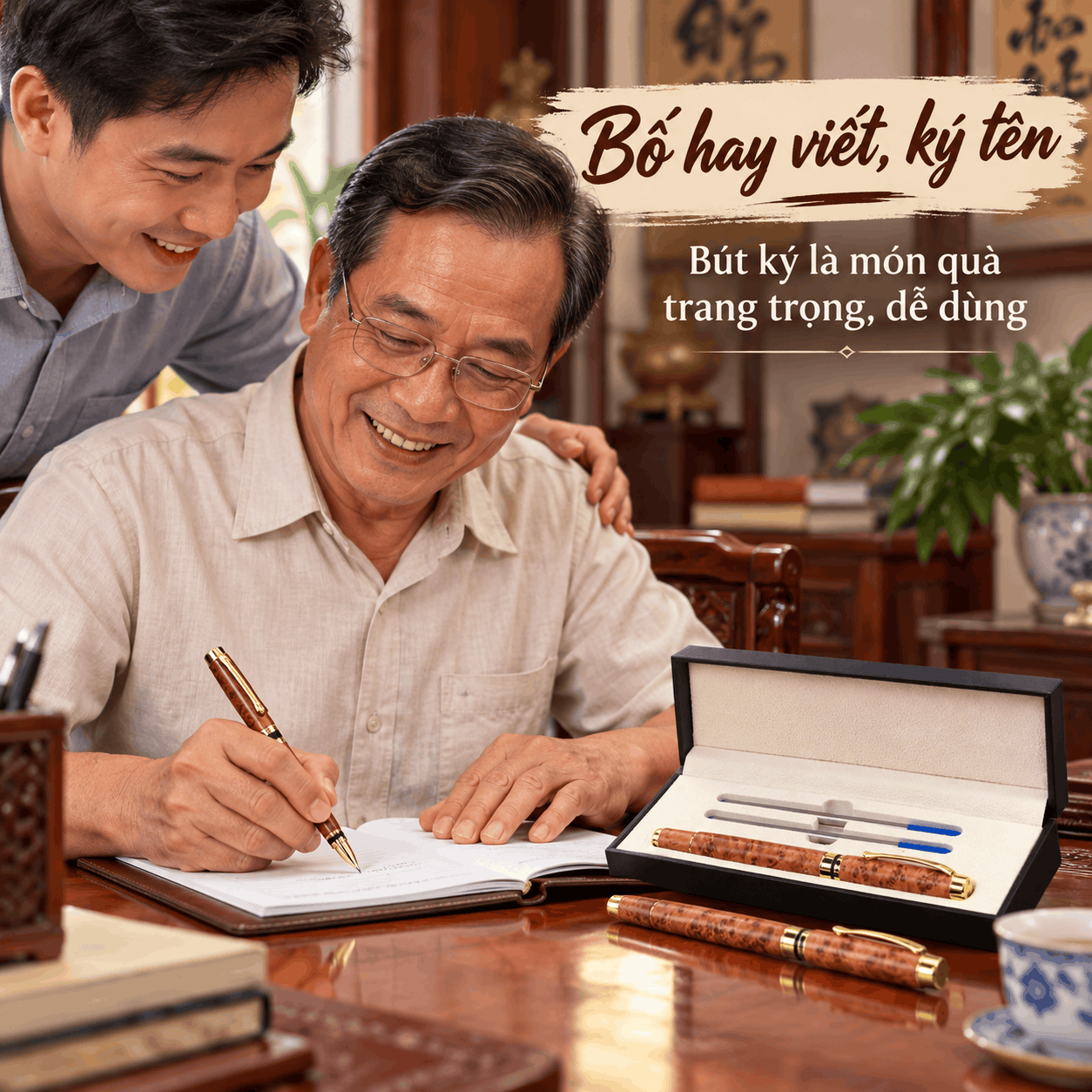 Qu&agrave; Sinh Nhật Cho Bố