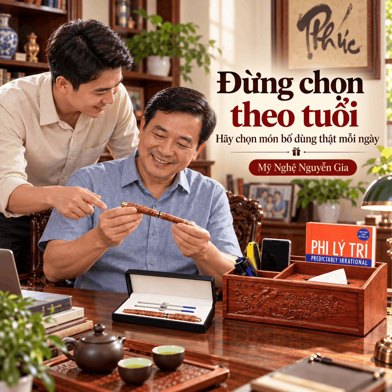Qu&agrave; Sinh Nhật Cho Bố 50 Tuổi &ndash; N&ecirc;n Tặng G&igrave; Cho Ph&ugrave; Hợp?