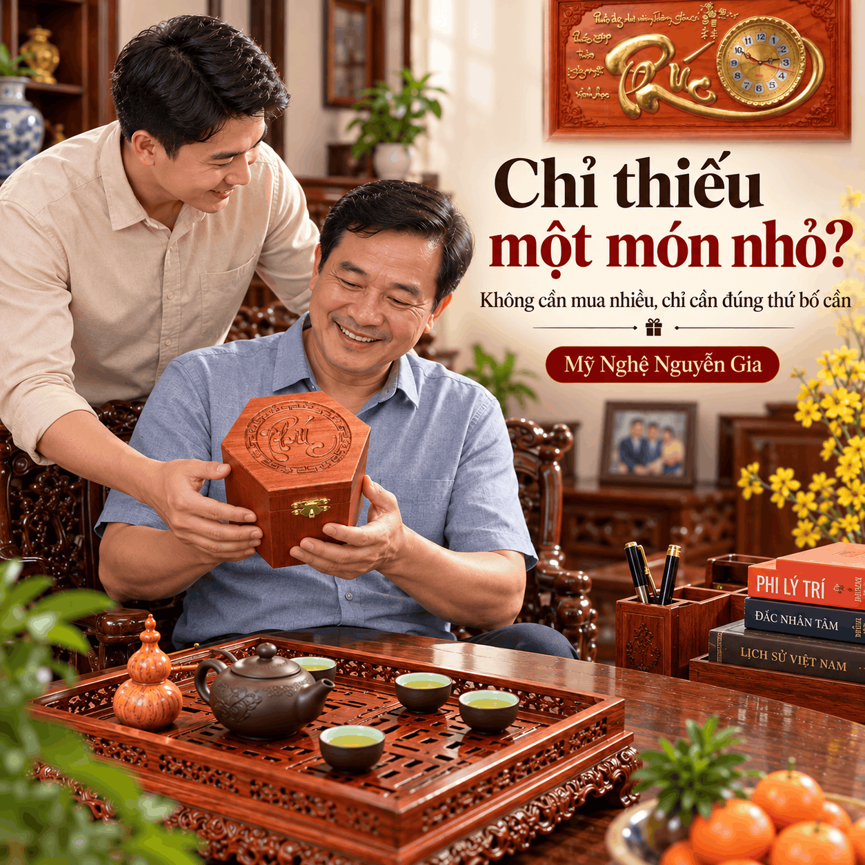 Qu&agrave; Sinh Nhật Cho Bố 50 Tuổi &ndash; N&ecirc;n Tặng G&igrave; Cho Ph&ugrave; Hợp?