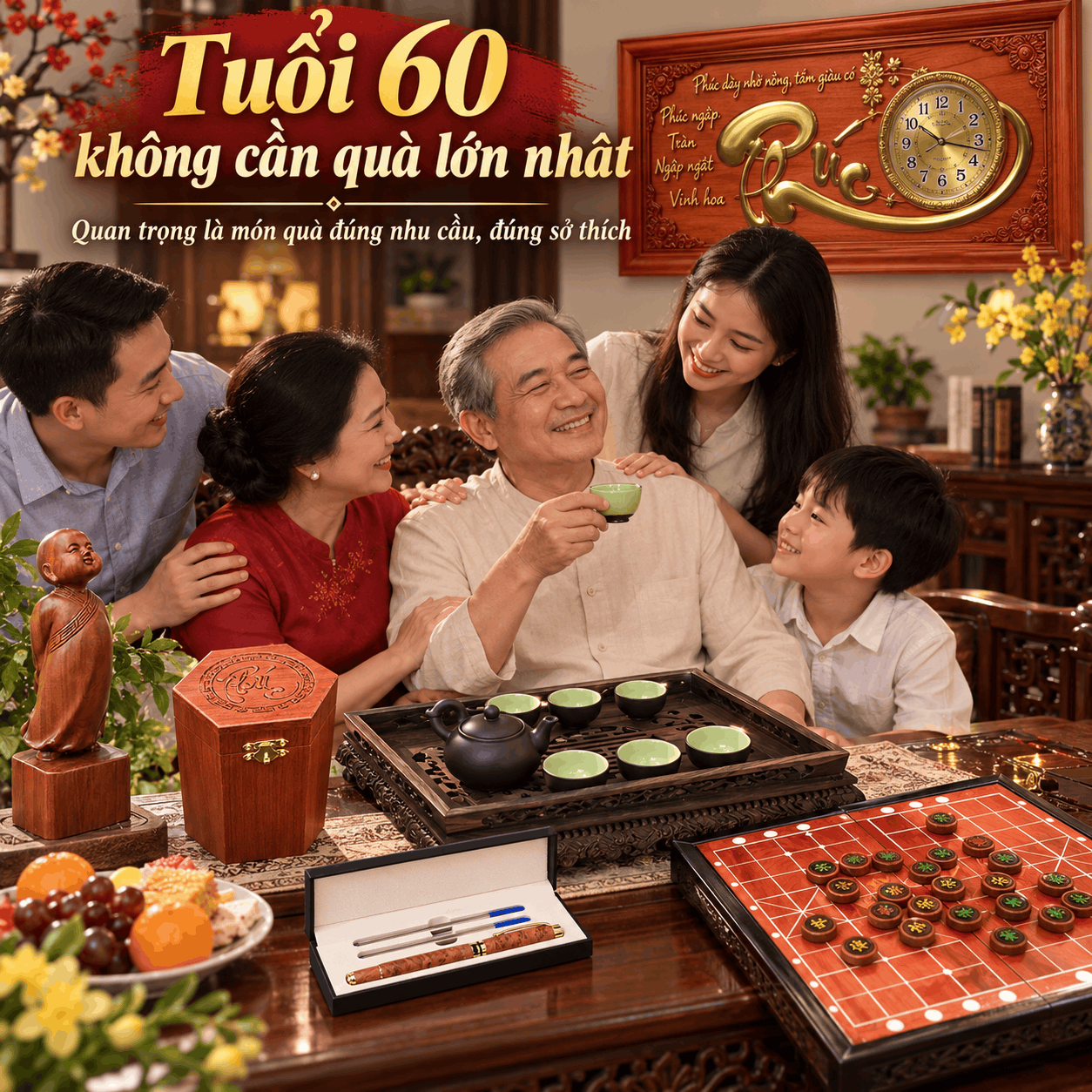 Qu&agrave; Sinh Nhật Cho Bố 60 Tuổi &ndash; Chọn M&oacute;n G&igrave; Ph&ugrave; Hợp?
