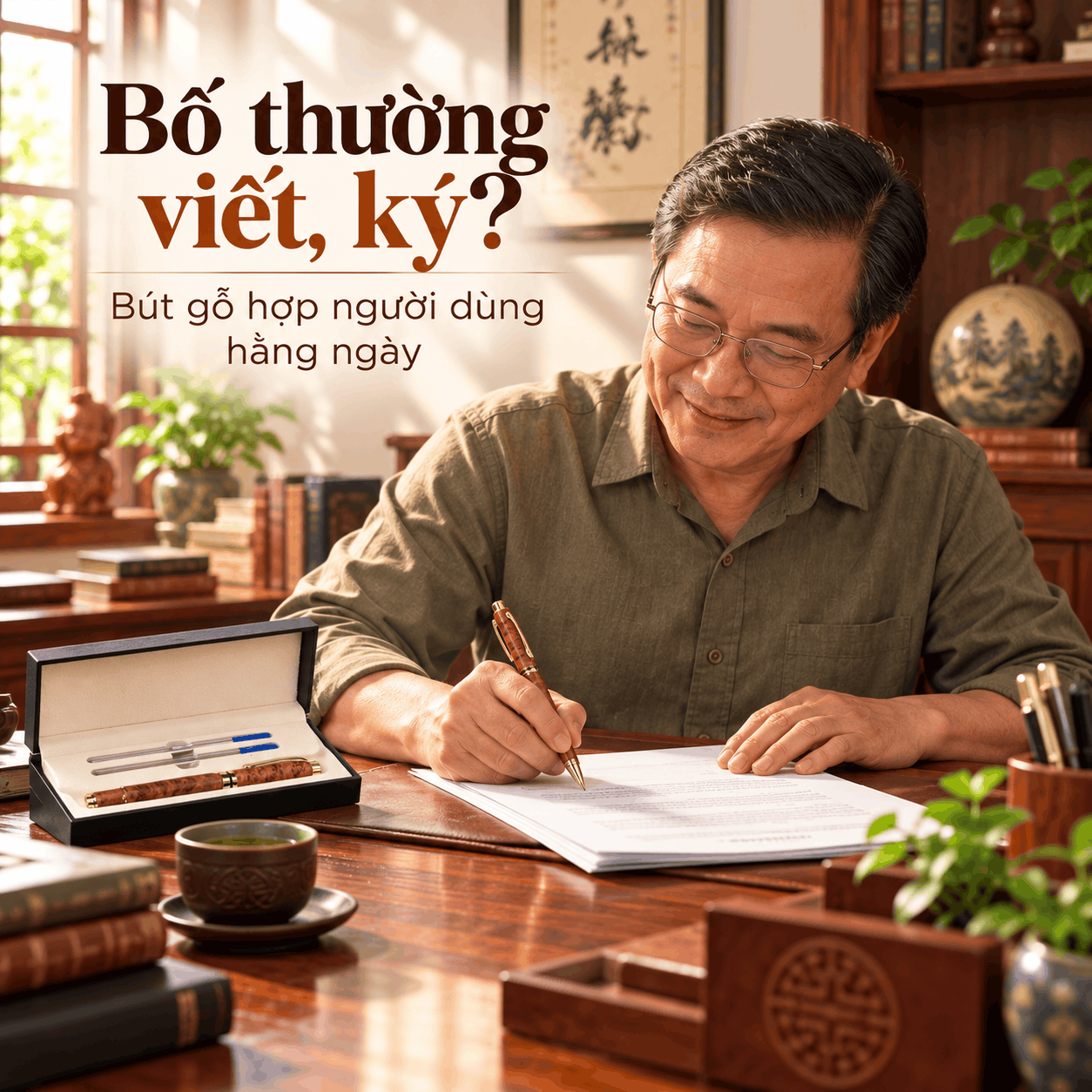 Qu&agrave; Tặng Bằng Gỗ Cho Bố &ndash; N&ecirc;n Chọn M&oacute;n G&igrave;?