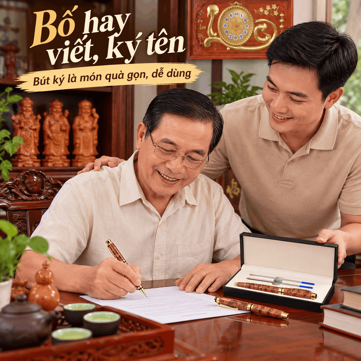 Qu&agrave; Tặng Bố &ndash; Chọn M&oacute;n Bố Thực Sự Th&iacute;ch V&agrave; Sử Dụng