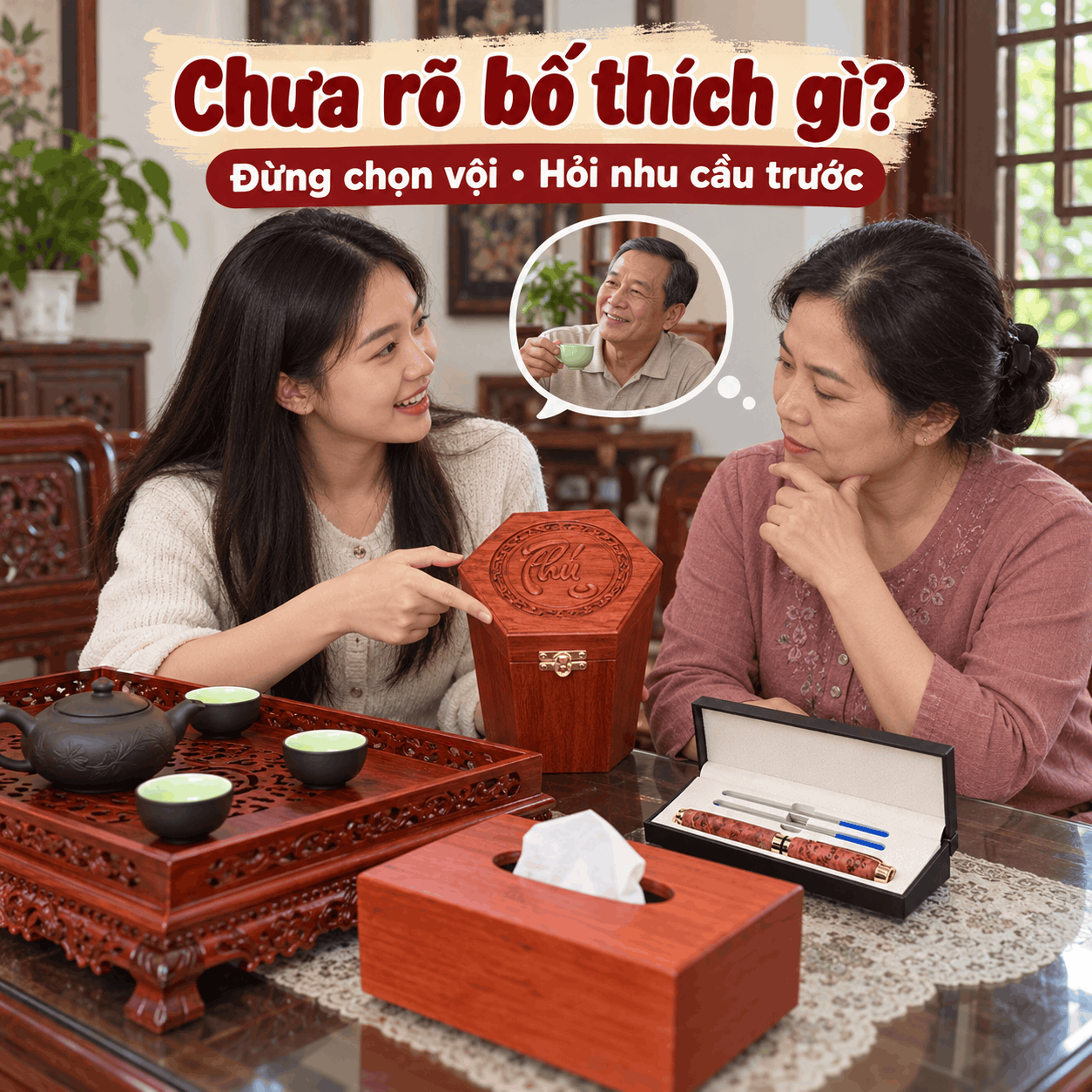 Qu&agrave; Tặng Bố &ndash; Chọn M&oacute;n Bố Thực Sự Th&iacute;ch V&agrave; Sử Dụng