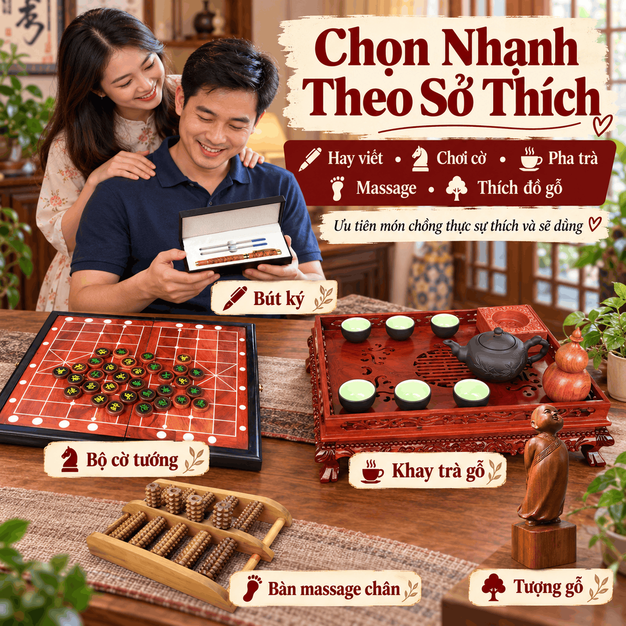 Sinh Nhật Chồng Nên Tặng Gì? Chọn Quà Đúng Sở Thích, Thiết Thực Và Ý Nghĩa