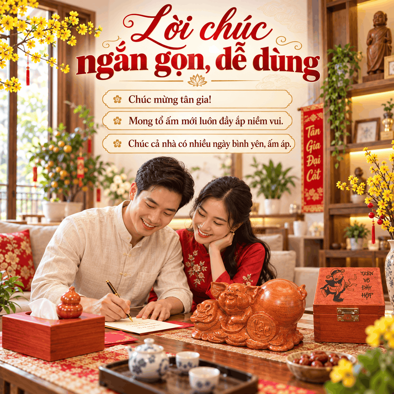 Chúc Mừng Tân Gia – Lời Chúc Hay, Tự Nhiên Và Dễ Sử Dụng
