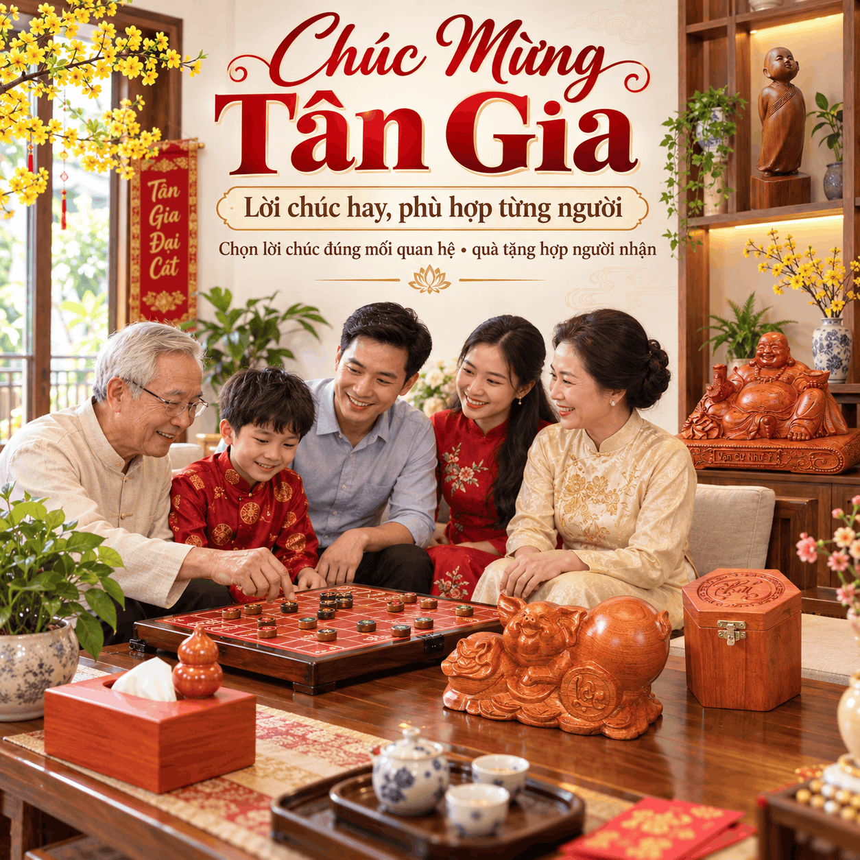 Chúc Mừng Tân Gia – Lời Chúc Hay, Tự Nhiên Và Dễ Sử Dụng