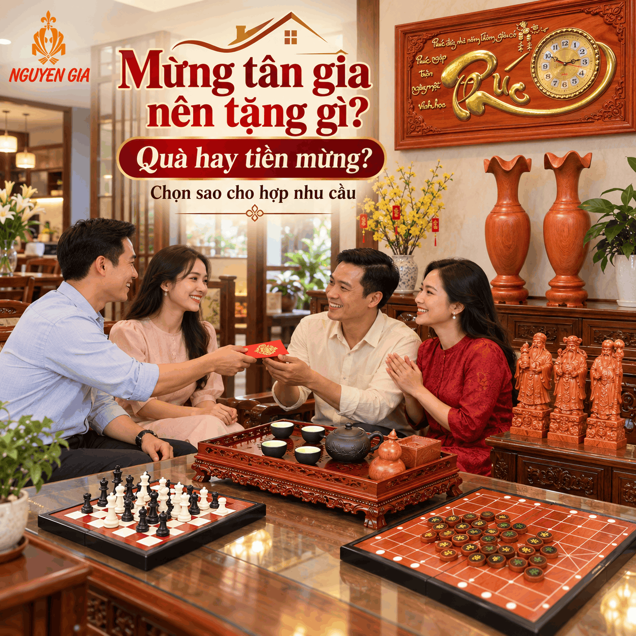 Đi Mừng T&acirc;n Gia N&ecirc;n Tặng G&igrave;? Chọn Qu&agrave; V&agrave; C&aacute;ch Trao Ph&ugrave; Hợp