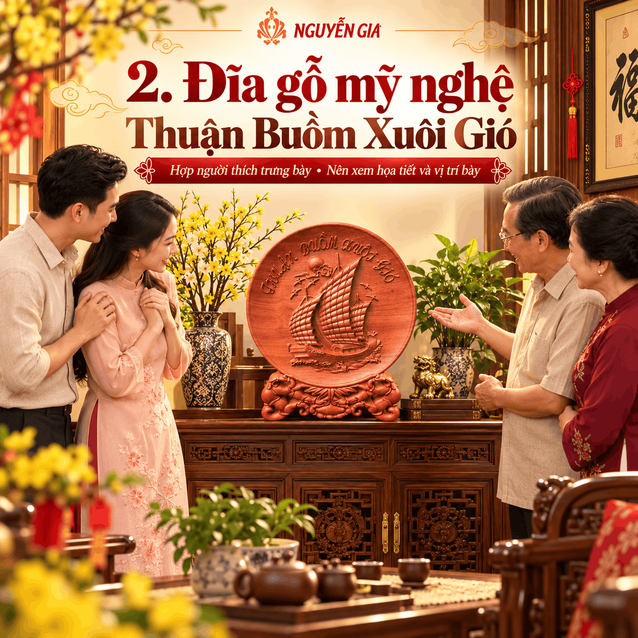 Top 8 Món Quà Tân Gia Phong Thủy Bằng Gỗ – Ý Nghĩa Và Cách Chọn