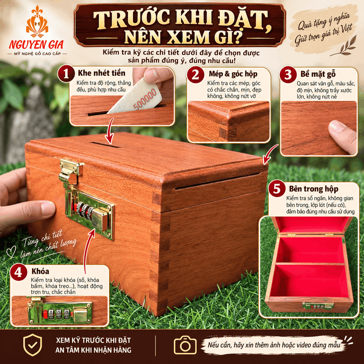 Hộp đựng tiền - Hộp đựng tiền tiết kiệm