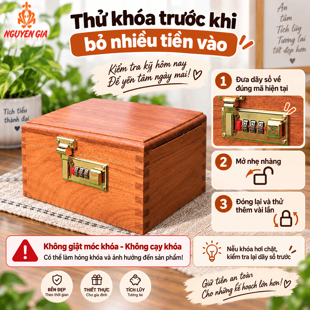 Mới Nhận Hộp Đựng Tiền: N&ecirc;n Kiểm Tra V&agrave; Bắt Đầu D&ugrave;ng Thế N&agrave;o?