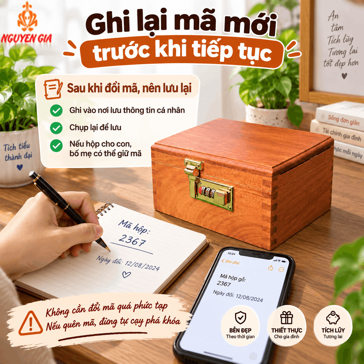 Mới Nhận Hộp Đựng Tiền: N&ecirc;n Kiểm Tra V&agrave; Bắt Đầu D&ugrave;ng Thế N&agrave;o?