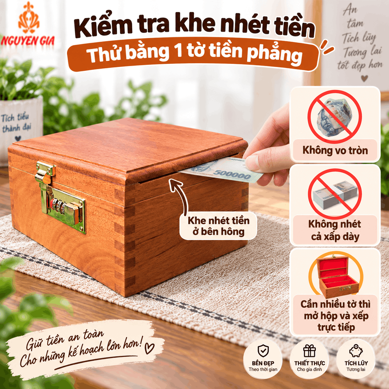 Mới Nhận Hộp Đựng Tiền: N&ecirc;n Kiểm Tra V&agrave; Bắt Đầu D&ugrave;ng Thế N&agrave;o?