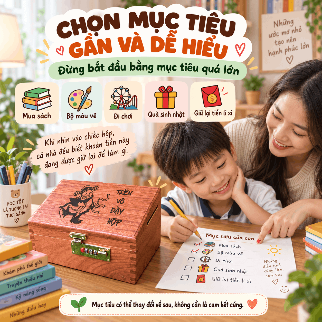 Mua Hộp Tiết Kiệm Cho Con Rồi N&ecirc;n Dạy Con D&ugrave;ng Thế N&agrave;o?