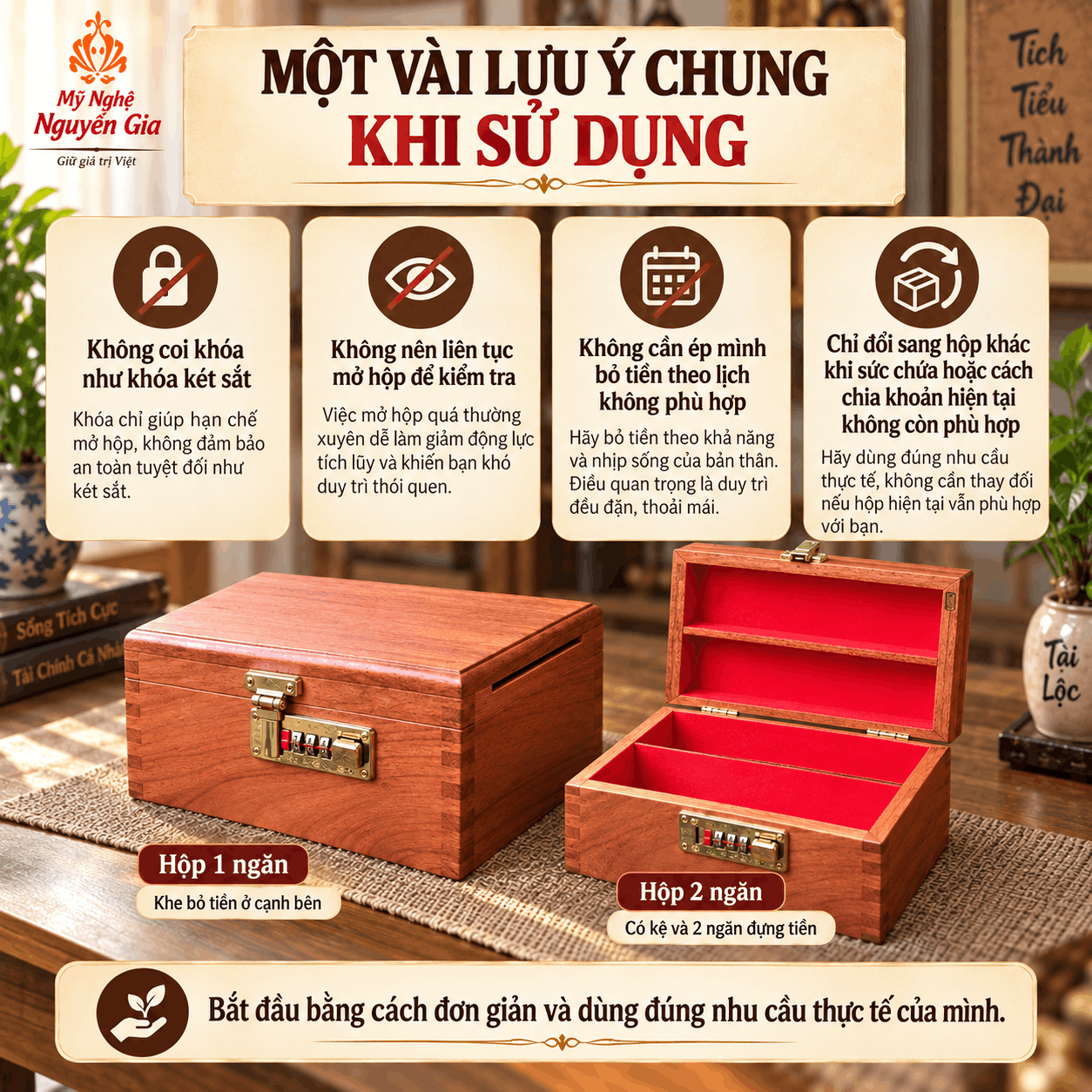 Sau Khi Mua Hộp Đựng Tiền N&ecirc;n D&ugrave;ng Thế N&agrave;o?