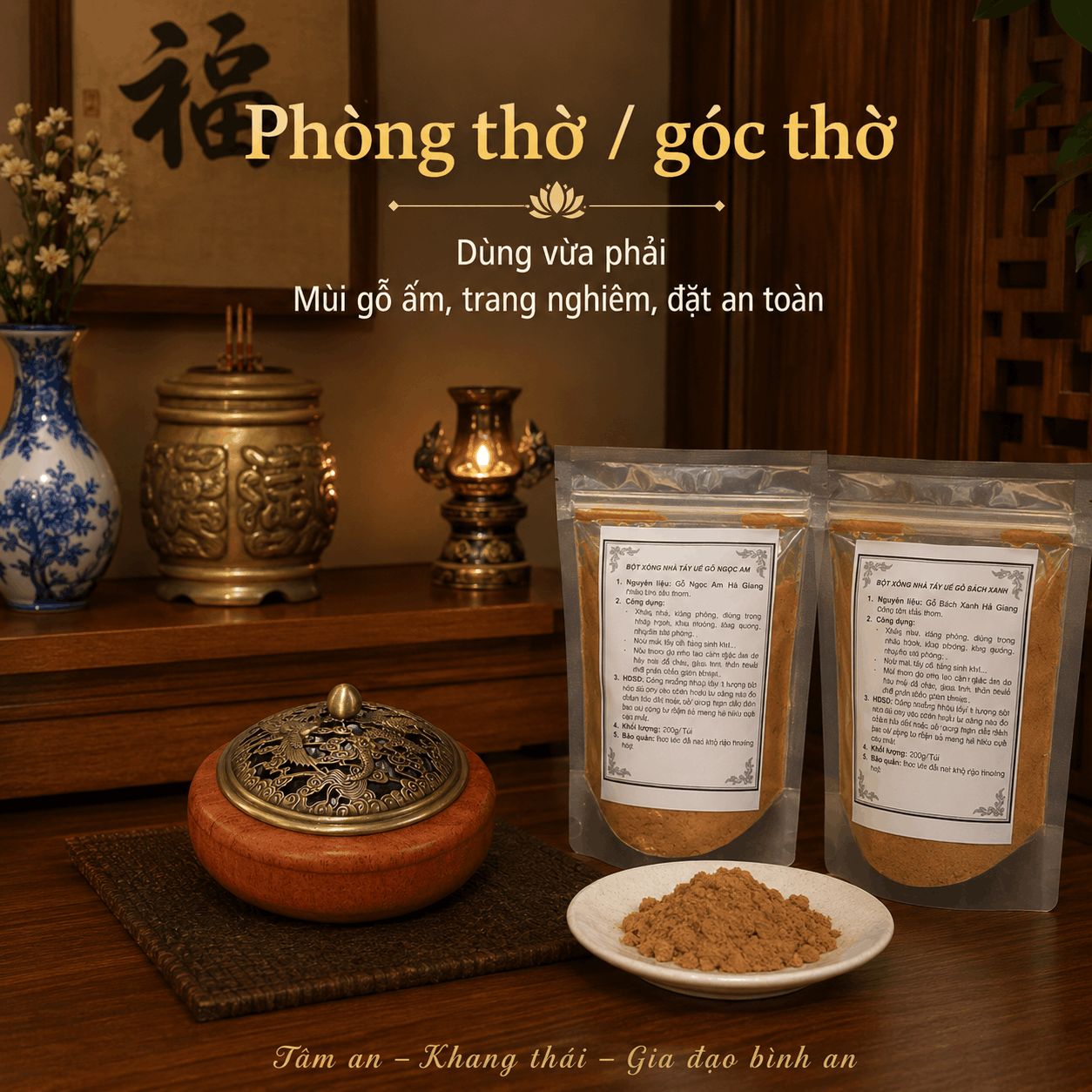 Bột X&ocirc;ng Gỗ N&ecirc;n D&ugrave;ng L&uacute;c N&agrave;o, Ở Đ&acirc;u Trong Nh&agrave; Để Kh&ocirc;ng Gian Dễ Chịu Hơn?