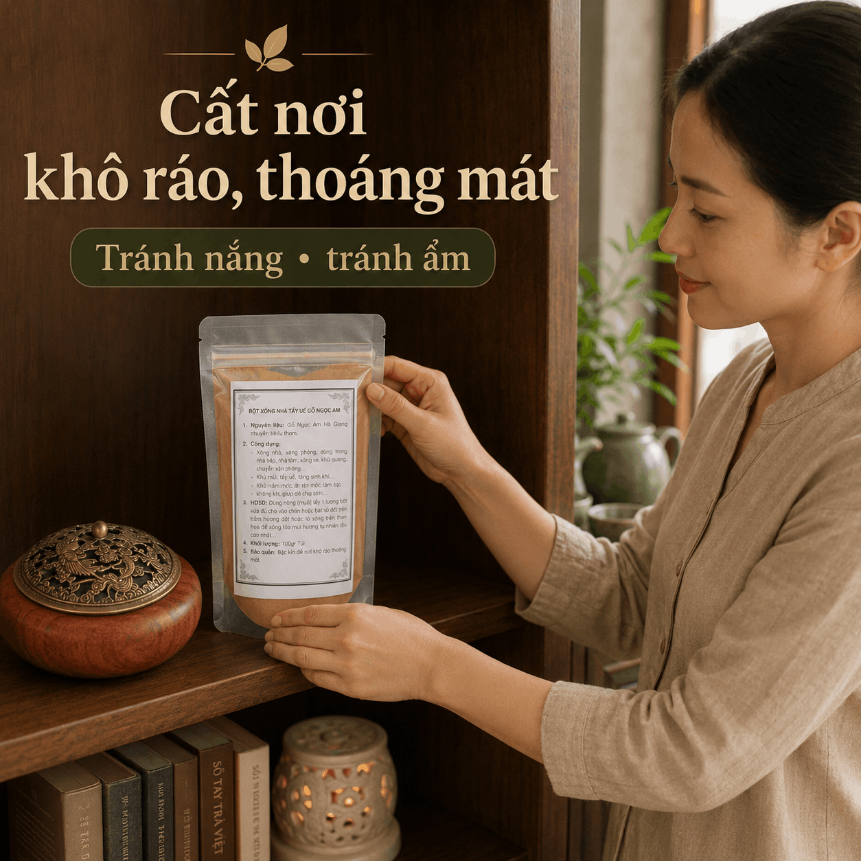 C&aacute;ch Bảo Quản Bột X&ocirc;ng Gỗ Để Giữ M&ugrave;i Tự Nhi&ecirc;n V&agrave; Tr&aacute;nh Ẩm