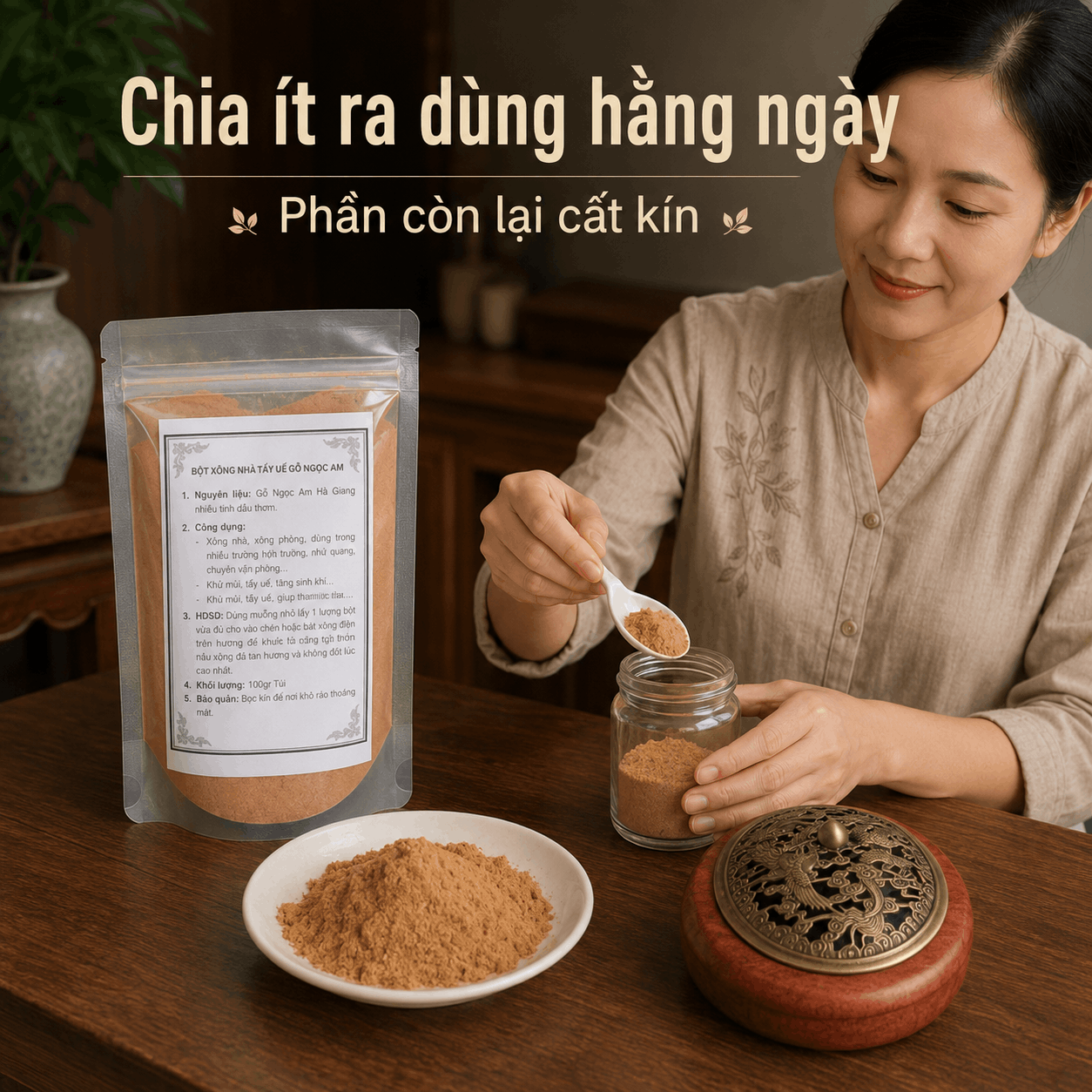 C&aacute;ch Bảo Quản Bột X&ocirc;ng Gỗ Để Giữ M&ugrave;i Tự Nhi&ecirc;n V&agrave; Tr&aacute;nh Ẩm