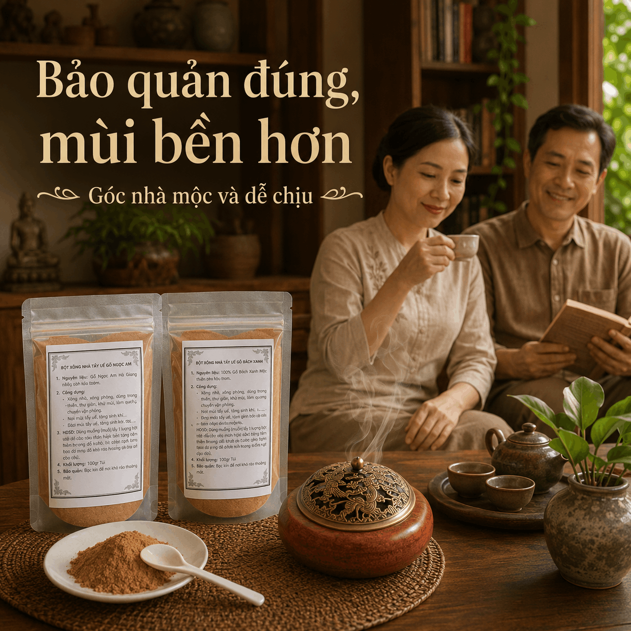 C&aacute;ch Bảo Quản Bột X&ocirc;ng Gỗ Để Giữ M&ugrave;i Tự Nhi&ecirc;n V&agrave; Tr&aacute;nh Ẩm
