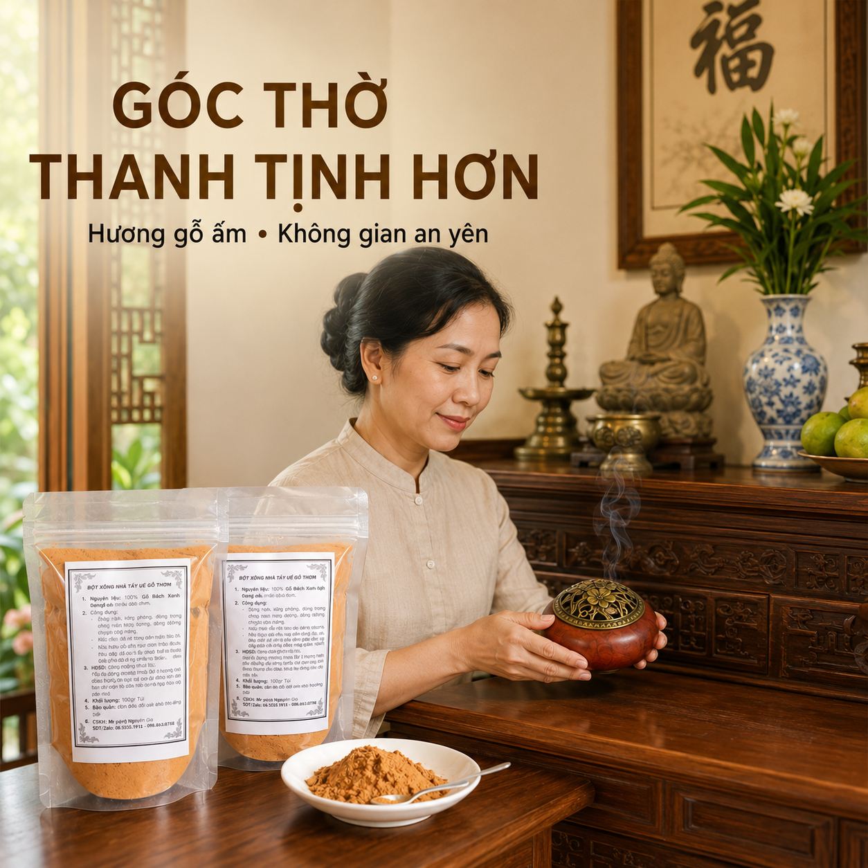 X&ocirc;ng Nh&agrave; Ng&agrave;y Rằm, M&ugrave;ng Một N&ecirc;n D&ugrave;ng G&igrave; Để Kh&ocirc;ng Gian Thơm V&agrave; An Y&ecirc;n Hơn?