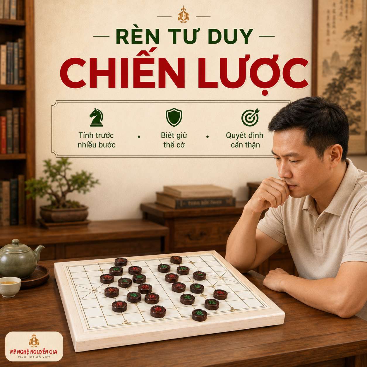 Chơi Cờ Tướng C&oacute; T&aacute;c Dụng G&igrave;? Lợi &Iacute;ch Với Tr&iacute; Tuệ, Tinh Thần V&agrave; Gia Đ&igrave;nh