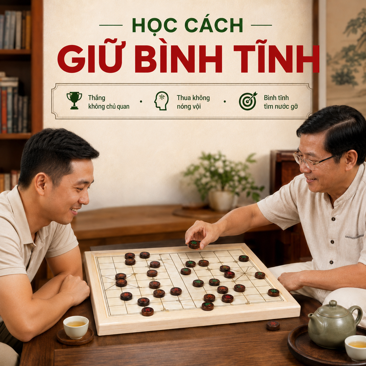 Chơi Cờ Tướng C&oacute; T&aacute;c Dụng G&igrave;? Lợi &Iacute;ch Với Tr&iacute; Tuệ, Tinh Thần V&agrave; Gia Đ&igrave;nh