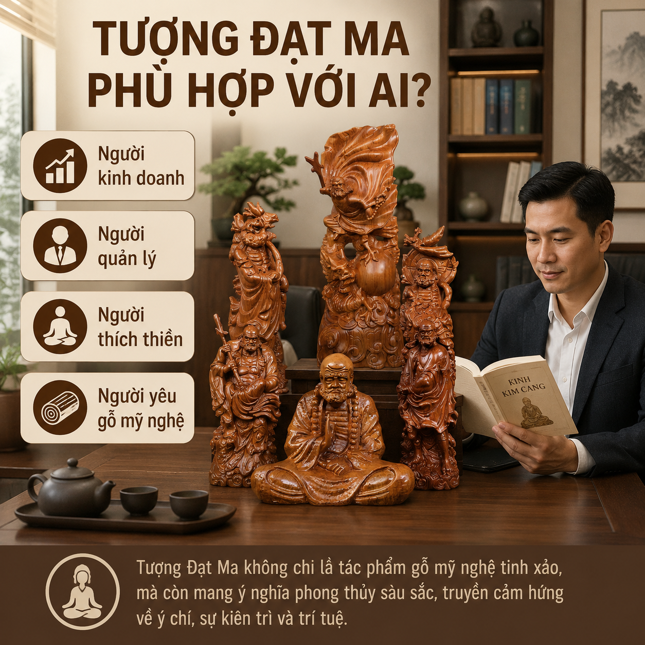 C&oacute; N&ecirc;n Chơi Tượng Đạt Ma Kh&ocirc;ng? &Yacute; Nghĩa, C&aacute;ch Đặt V&agrave; Lưu &Yacute;