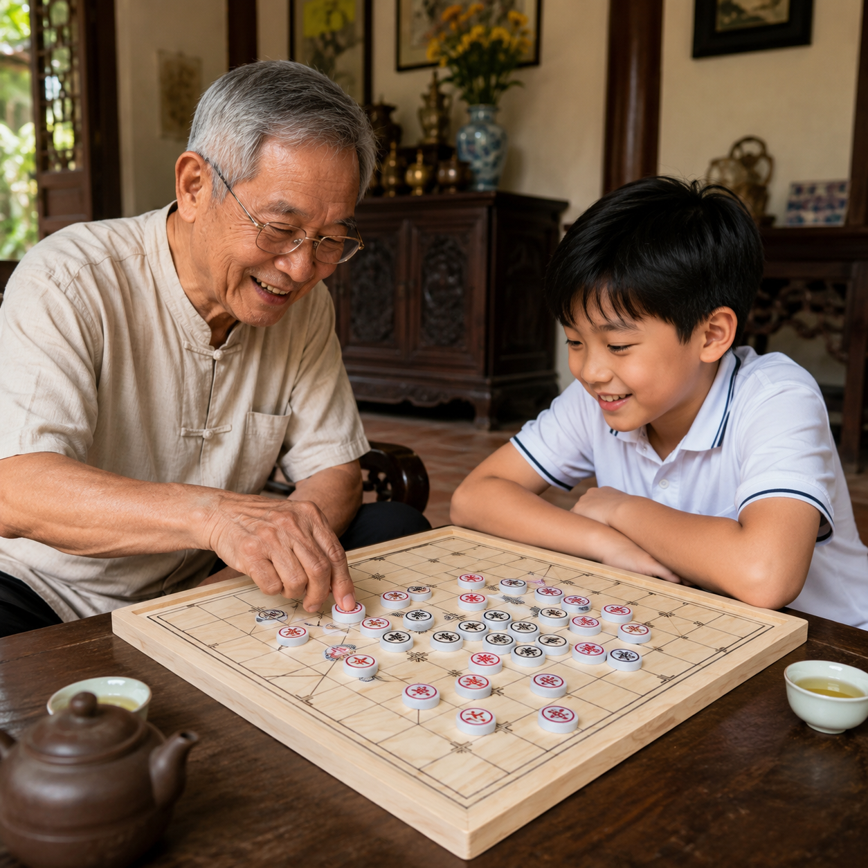 Qu&acirc;n Sỹ trong cờ tướng - C&aacute;ch đi, vai tr&ograve; v&agrave; b&agrave;i học về sự hy sinh thầm lặng