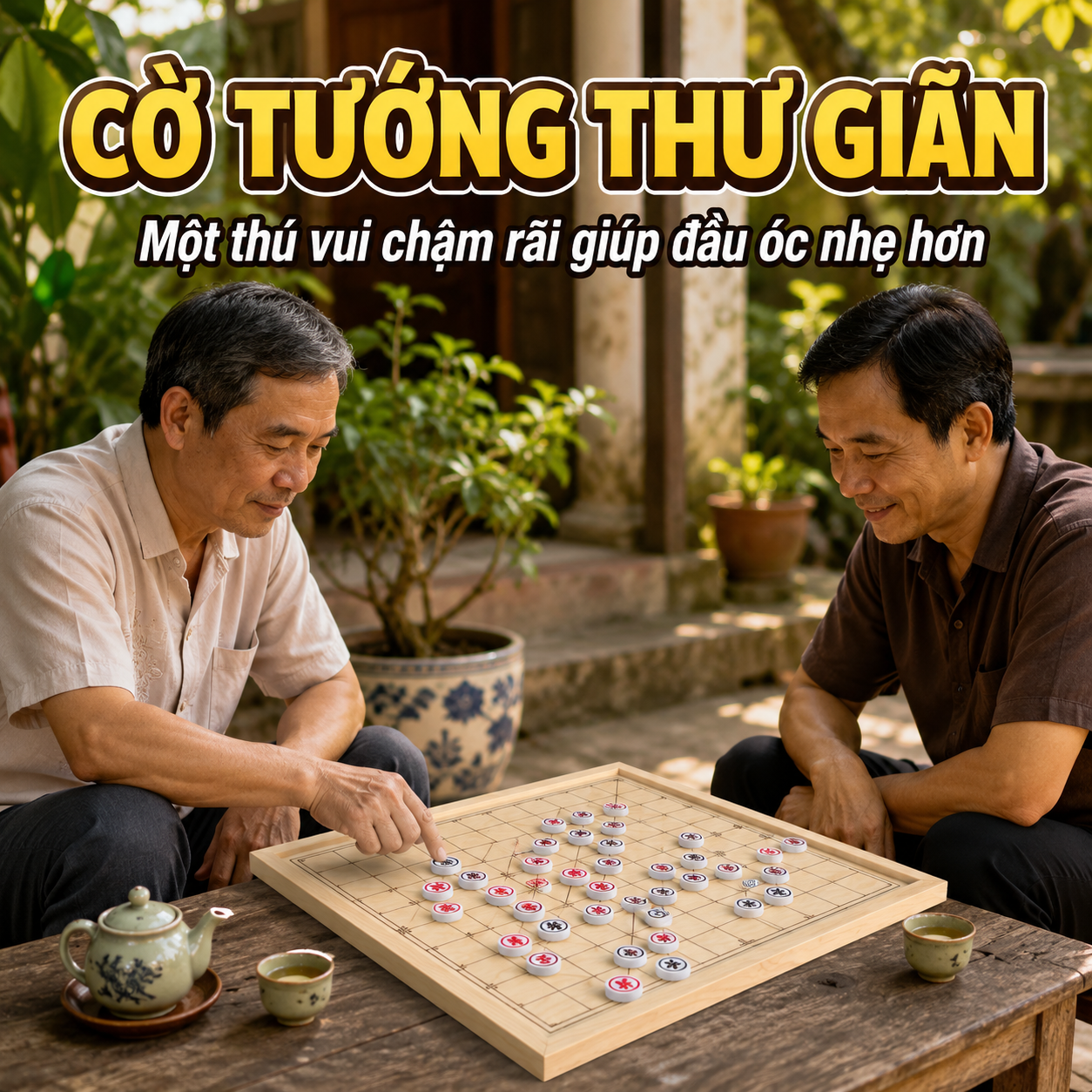 Cờ Tướng Thư Giãn - Cách Tuyệt Vời để Nâng Cao Tinh Thần và Sự Tập Trung