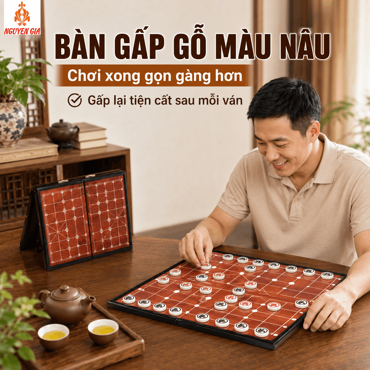 Các Mẫu Bàn Cờ Tướng Đẹp: Chọn Theo Cách Dùng Và Không Gian