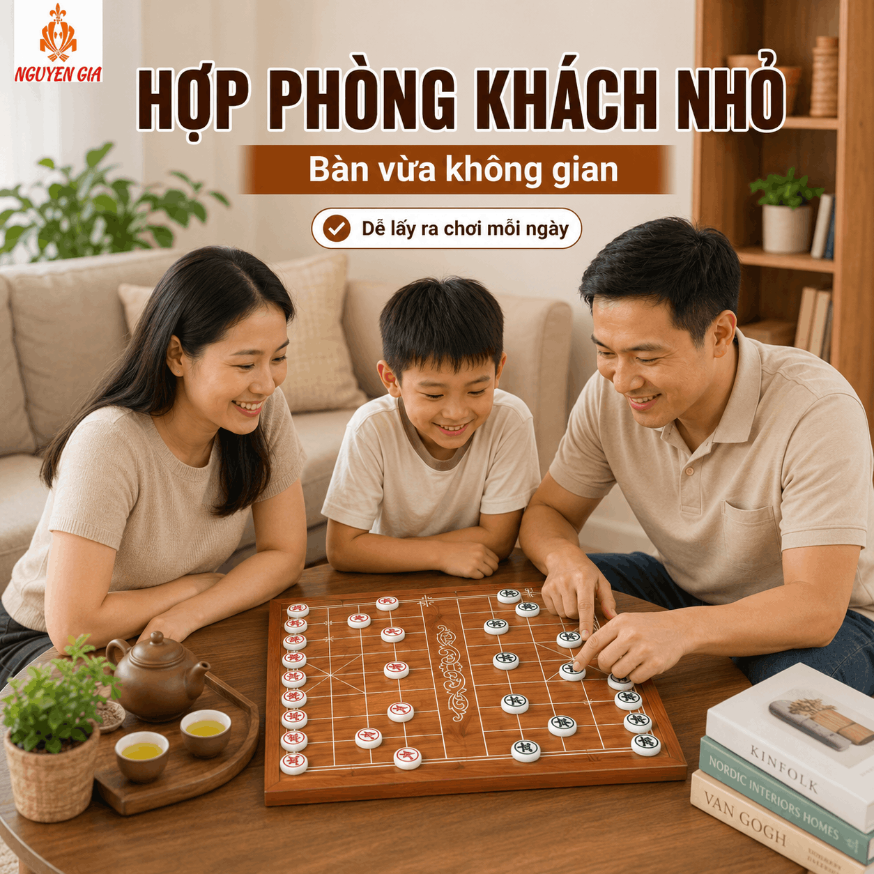 Các Mẫu Bàn Cờ Tướng Đẹp: Chọn Theo Cách Dùng Và Không Gian