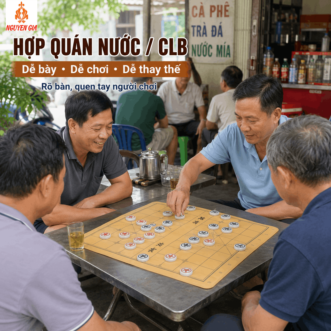 Các Mẫu Bàn Cờ Tướng Đẹp: Chọn Theo Cách Dùng Và Không Gian