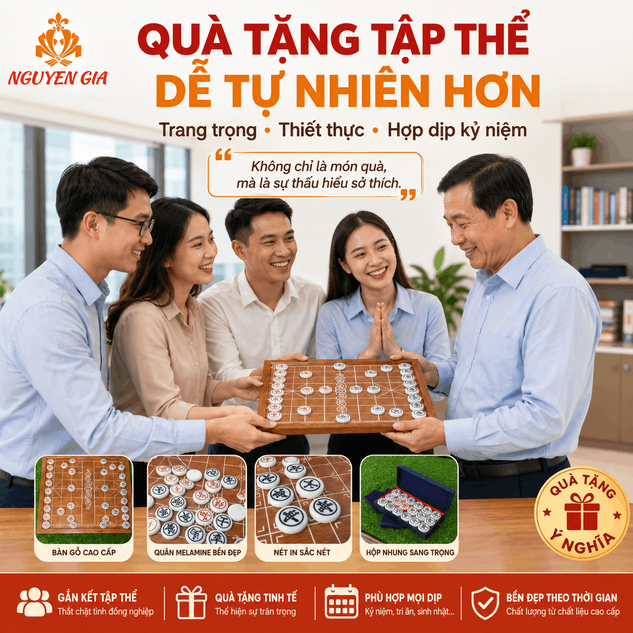 Tặng Sếp Bộ Cờ Tướng Có Phù Hợp Không?