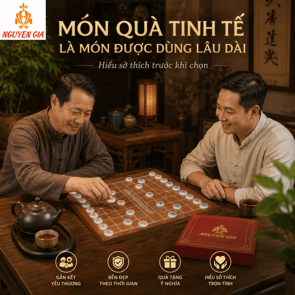 Tặng Sếp Bộ Cờ Tướng Có Phù Hợp Không?