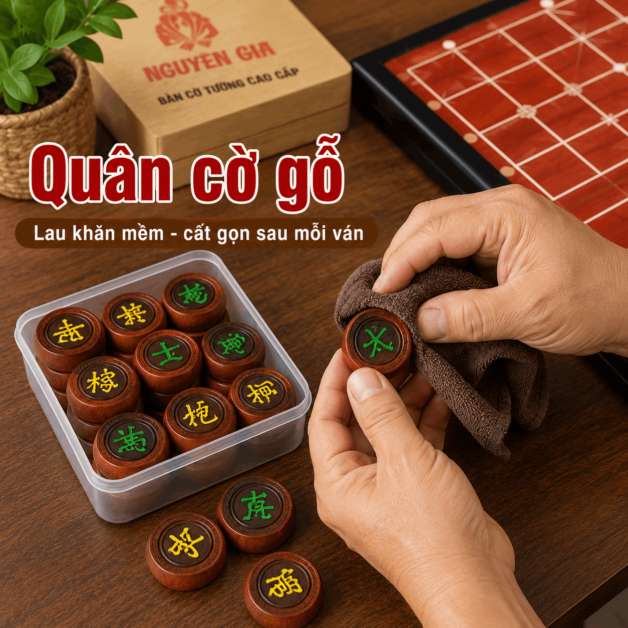 C&aacute;ch Bảo Quản B&agrave;n Cờ Tướng V&agrave; Qu&acirc;n Cờ Sau Khi Mua