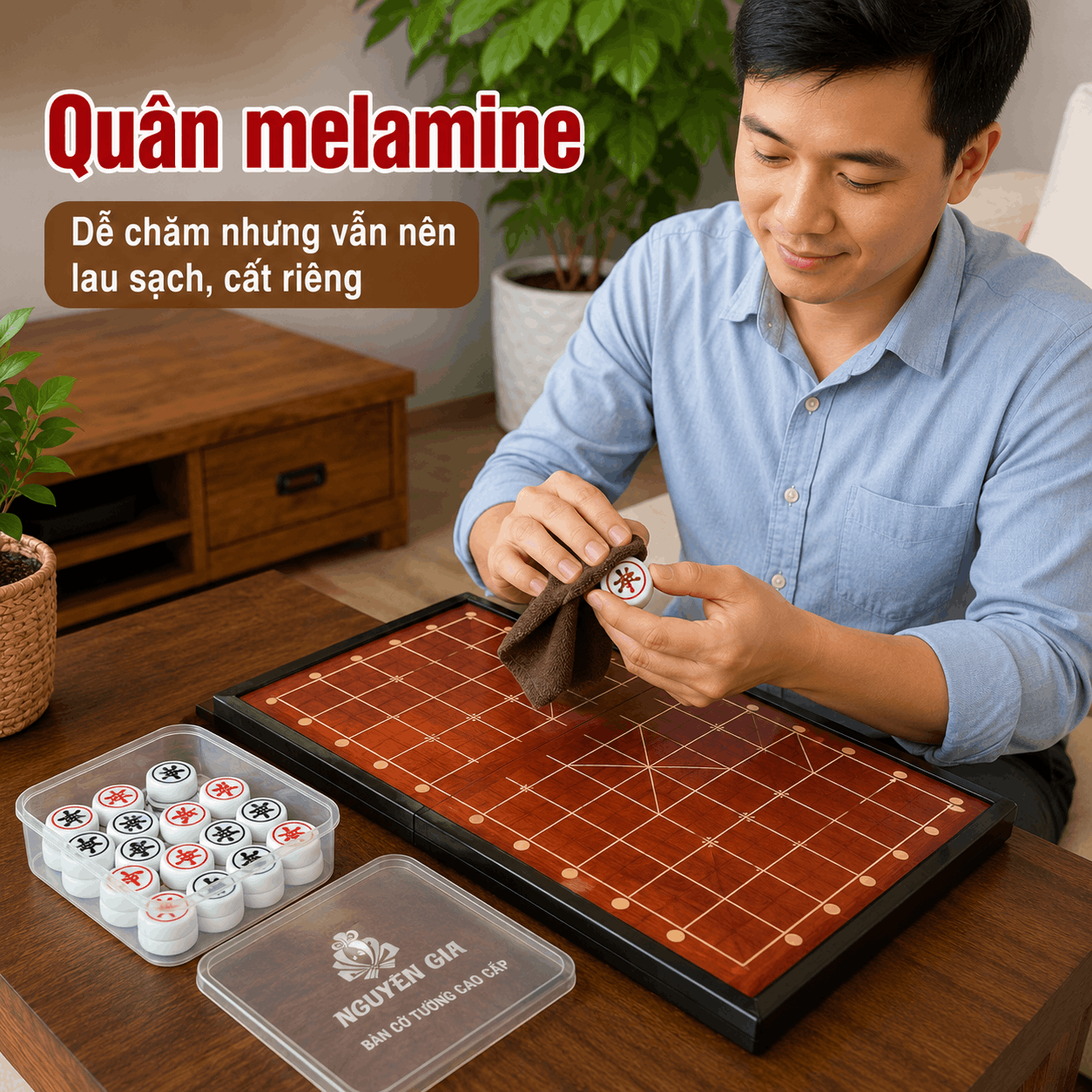 C&aacute;ch Bảo Quản B&agrave;n Cờ Tướng V&agrave; Qu&acirc;n Cờ Sau Khi Mua