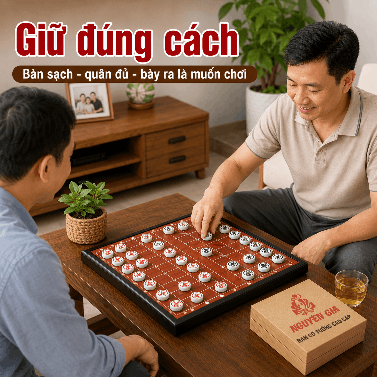 C&aacute;ch Bảo Quản B&agrave;n Cờ Tướng V&agrave; Qu&acirc;n Cờ Sau Khi Mua