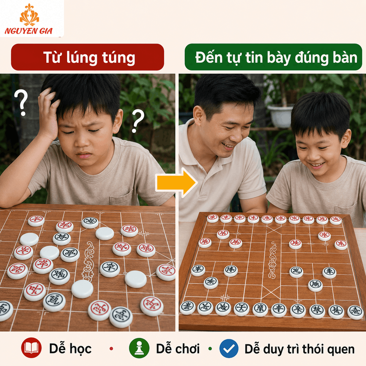 C&aacute;ch Xếp Cờ Tướng Chuẩn V&agrave; T&ecirc;n 32 Qu&acirc;n Cho Người Mới