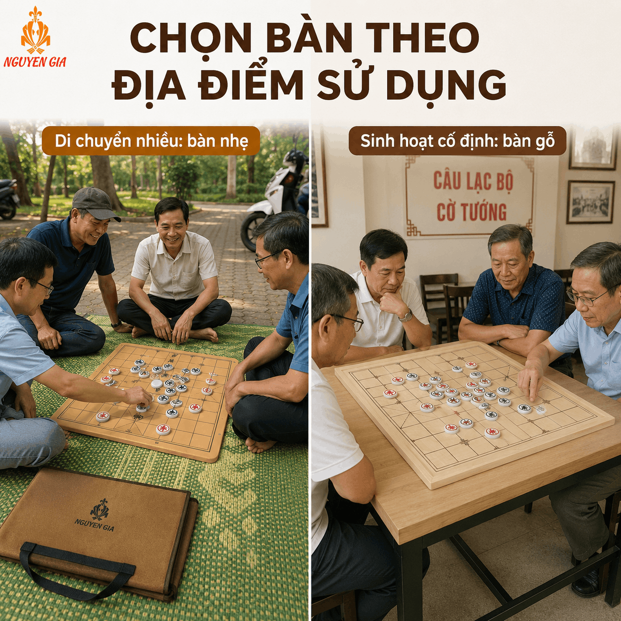 Bộ Cờ Tướng Cho C&acirc;u Lạc Bộ, Giải Đấu N&ecirc;n Chọn Thế N&agrave;o?