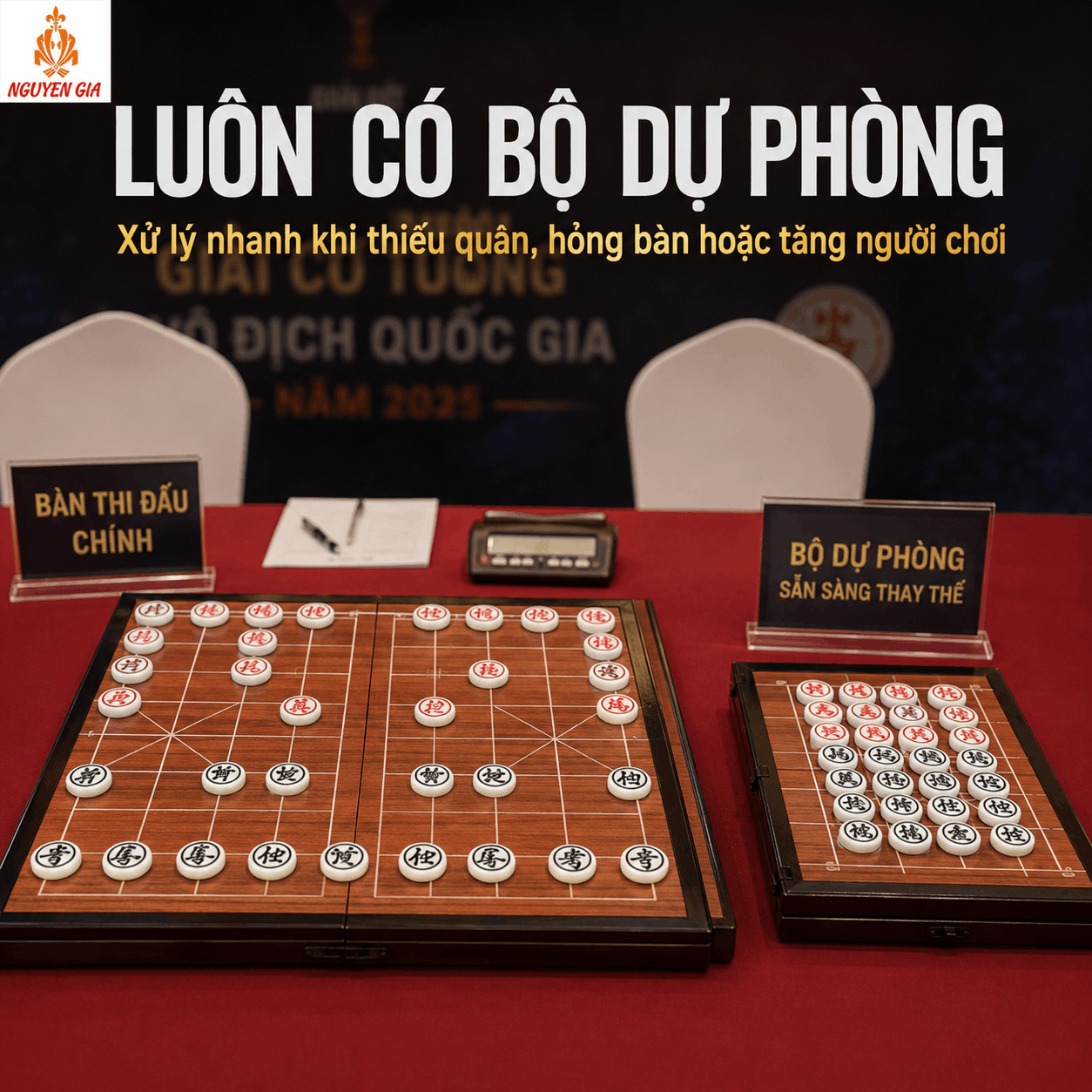 Bộ Cờ Tướng Cho C&acirc;u Lạc Bộ, Giải Đấu N&ecirc;n Chọn Thế N&agrave;o?