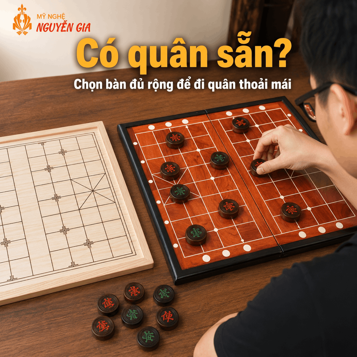 Đ&atilde; C&oacute; B&agrave;n Hoặc Qu&acirc;n Cờ Tướng, Chọn Phần C&ograve;n Lại Thế N&agrave;o Cho Hợp?