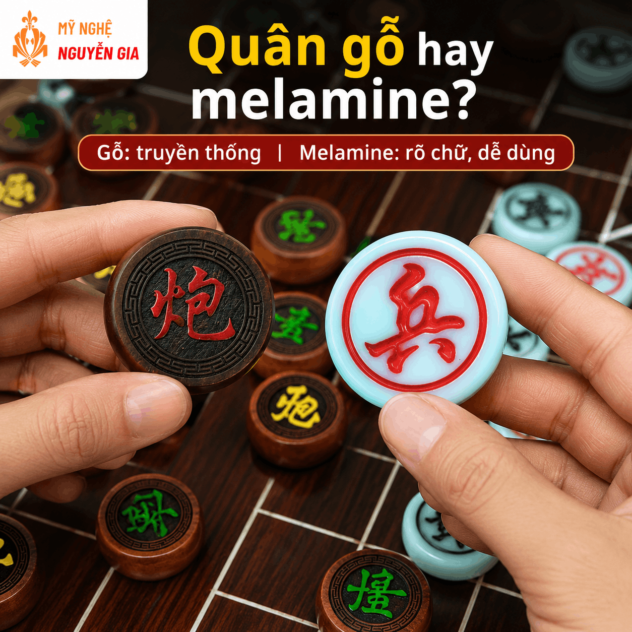 Đ&atilde; C&oacute; B&agrave;n Hoặc Qu&acirc;n Cờ Tướng, Chọn Phần C&ograve;n Lại Thế N&agrave;o Cho Hợp?