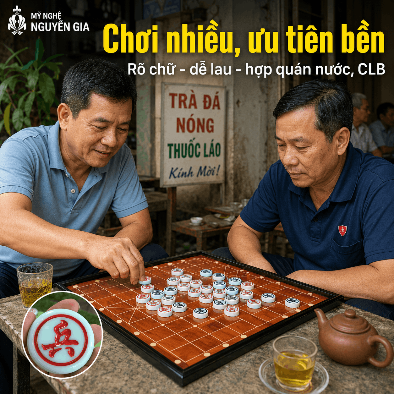 Đ&atilde; C&oacute; B&agrave;n Hoặc Qu&acirc;n Cờ Tướng, Chọn Phần C&ograve;n Lại Thế N&agrave;o Cho Hợp?