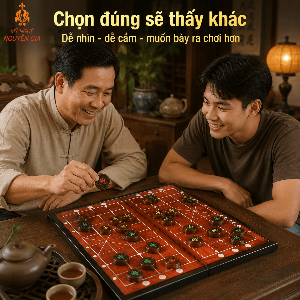 Đ&atilde; C&oacute; B&agrave;n Hoặc Qu&acirc;n Cờ Tướng, Chọn Phần C&ograve;n Lại Thế N&agrave;o Cho Hợp?