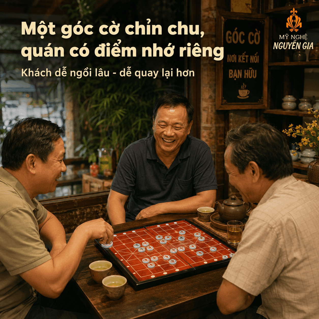 Cờ Tướng Cho Qu&aacute;n Nước, Qu&aacute;n Tr&agrave;, C&acirc;u Lạc Bộ: Chọn V&agrave; Bảo Quản Thế N&agrave;o Cho Bền?
