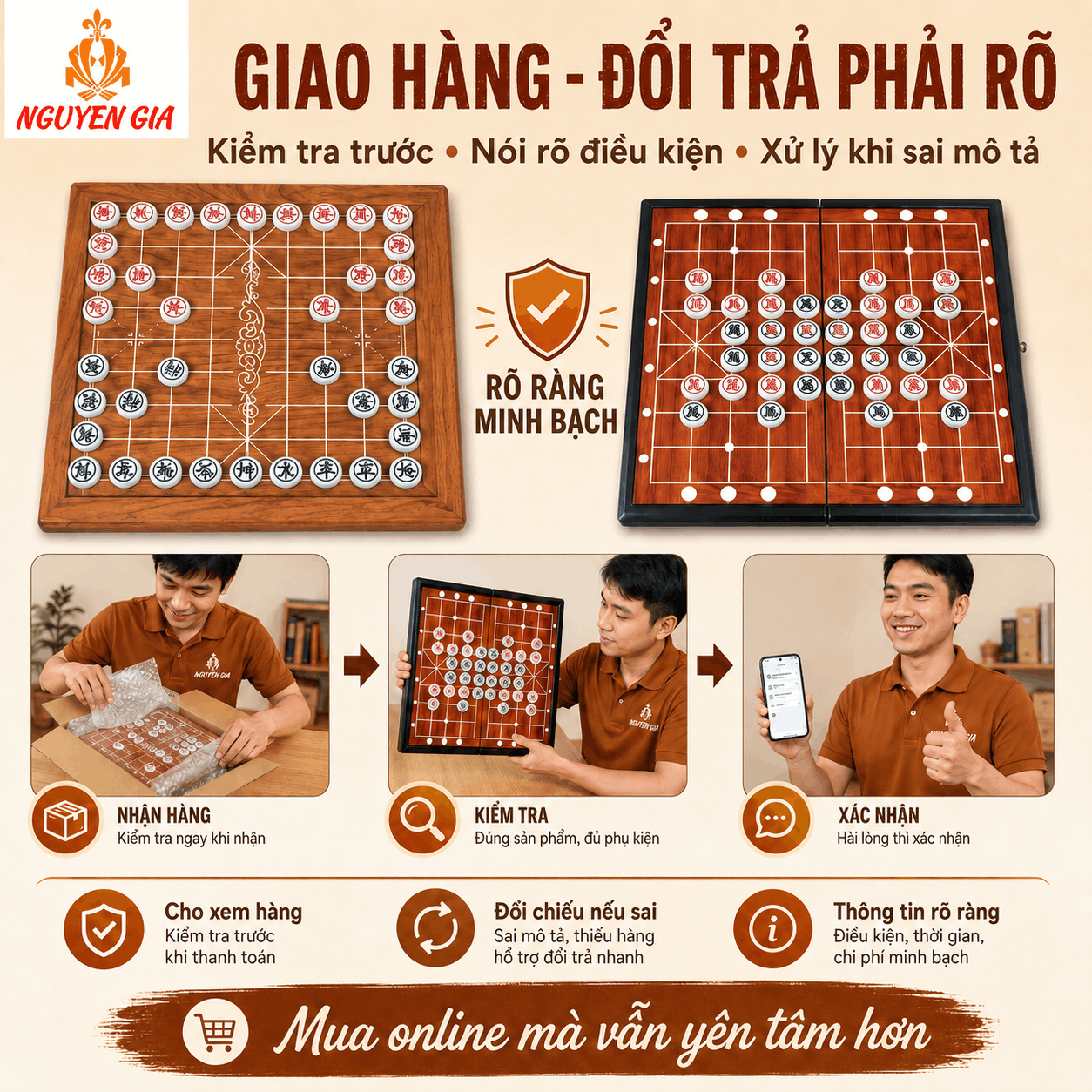 Mua Cờ Tướng Ở Đâu Uy Tín? 7 Tiêu Chí Chọn Nơi Bán