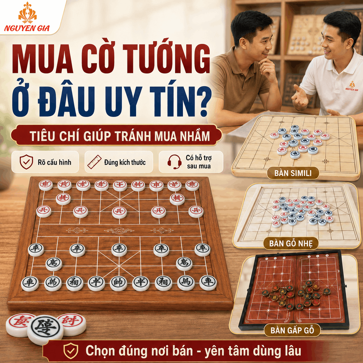 Mua Cờ Tướng Ở Đâu Uy Tín? 7 Tiêu Chí Chọn Nơi Bán