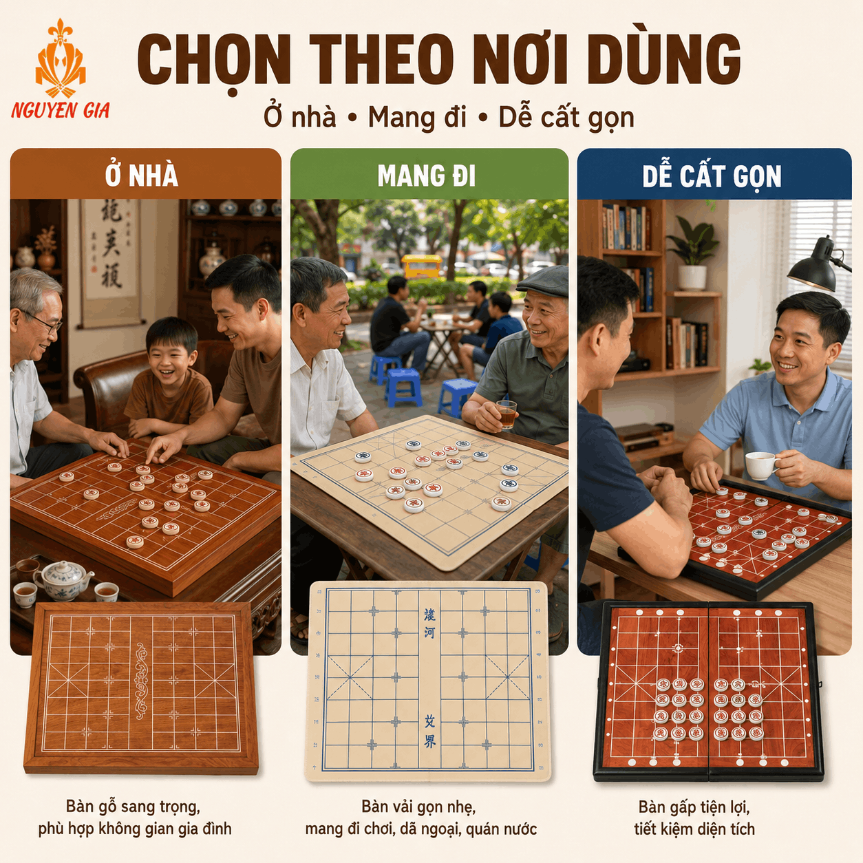 Gi&aacute; B&agrave;n Cờ Tướng Bao Nhi&ecirc;u? Chọn Theo Loại B&agrave;n V&agrave; Nhu Cầu