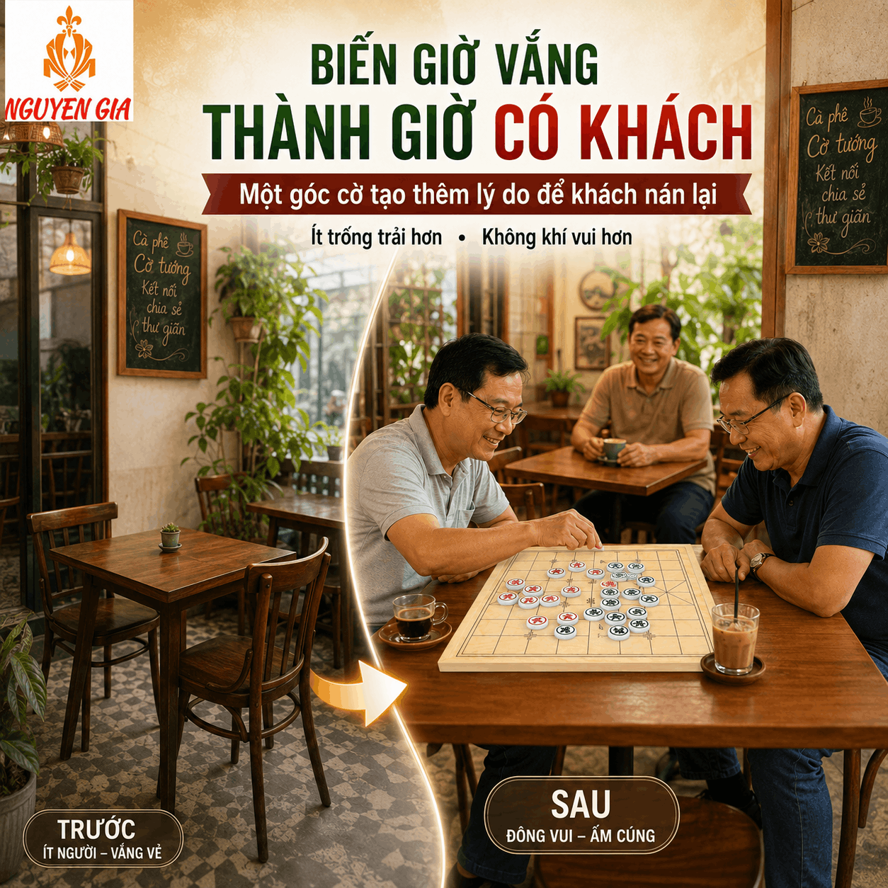 Mở Quán Cafe Cờ Tướng: Cách Thử Mô Hình Và Vận Hành Thực Tế