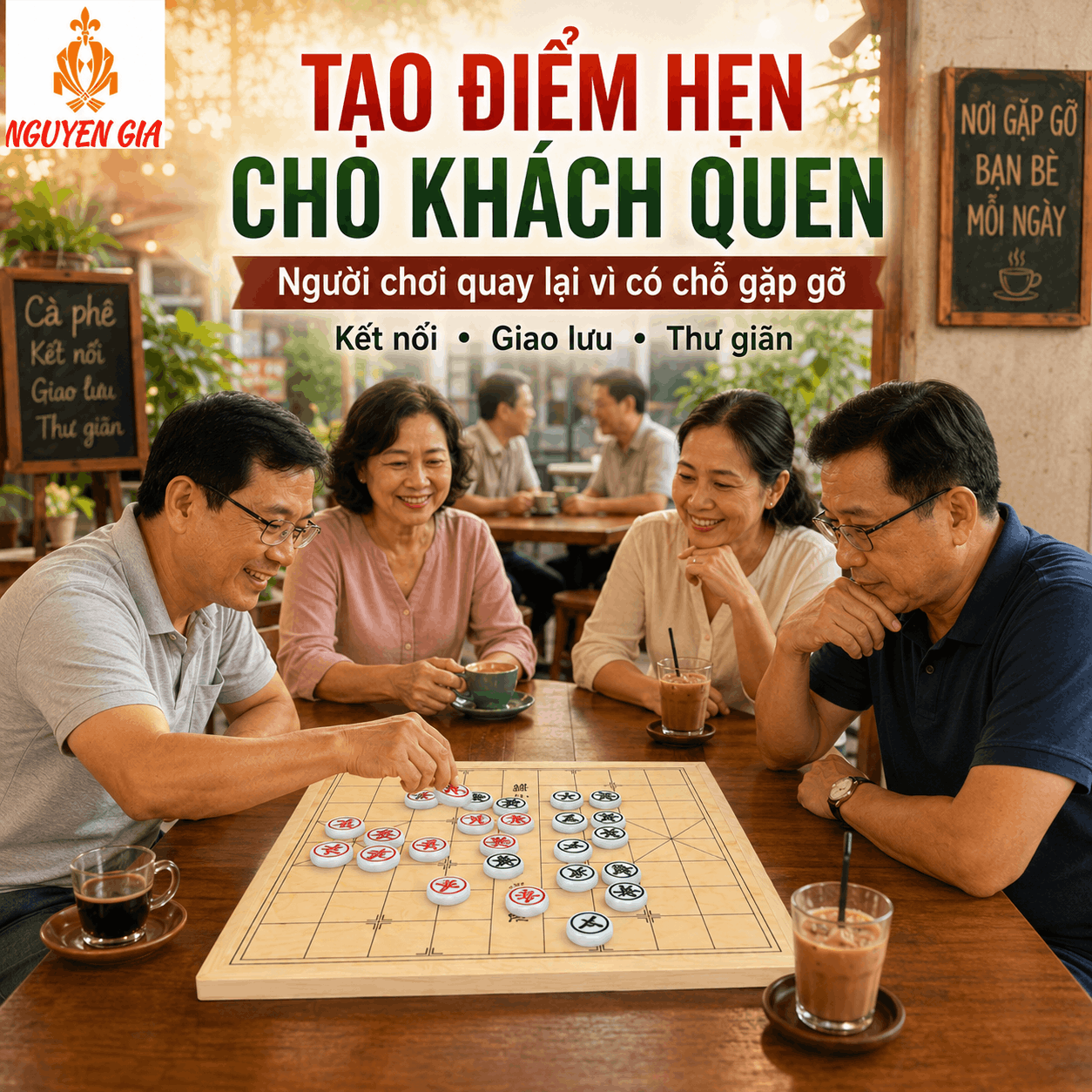Mở Quán Cafe Cờ Tướng: Cách Thử Mô Hình Và Vận Hành Thực Tế